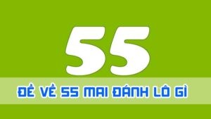 đề về 55 mai đánh lô gì chính xác bằng giấc mơ